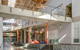 interior modern industrial design lobby