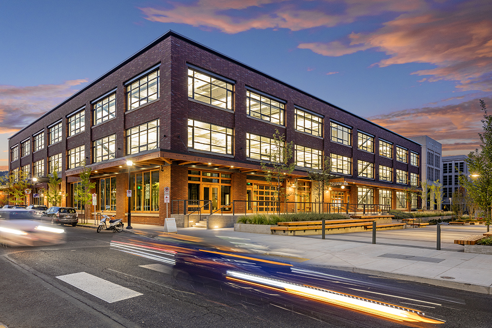 brick warehouse building